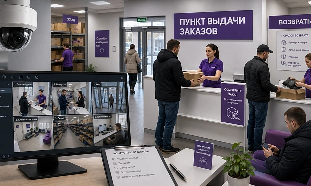 Видеонаблюдение для ПВЗ: зачем оно нужно и что помогает контролировать Видеонаблюдение для ПВЗ: зачем оно нужно и что помогает контролировать